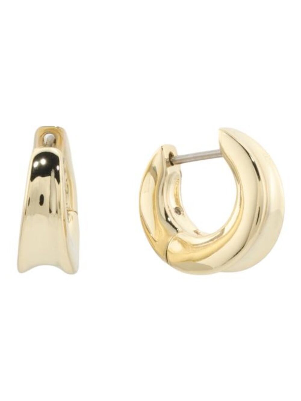 ANA LUISA Gold Wade Mini Huggie Hoop Earrings